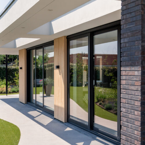 Robin Hurts Architect villa S fragment gevel exterieur