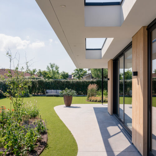Robin Hurts Architect villa S overstek exterieur