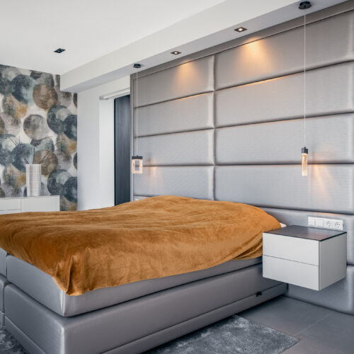 Robin Hurts Architect villa S slaapkamer bed interieur
