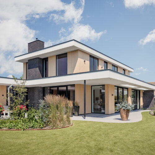 Robin Hurts Architect villa S tuin achter exterieur