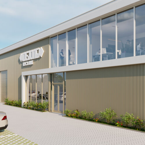 2116-Robin Hurts architect - de jong Reclame entree robin hurts architect de jong reclame