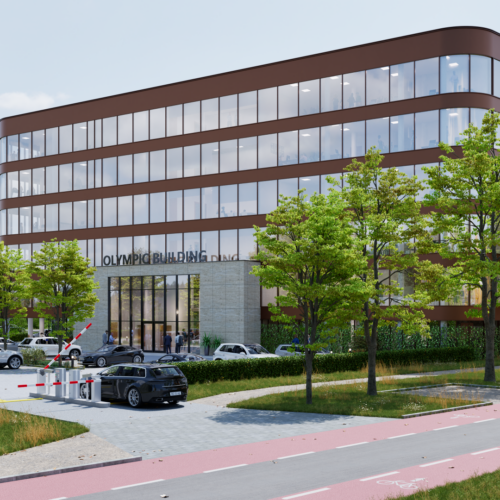 Robin hurts architect klein Olympic nieuwbouw kantoor alkmaar ring west