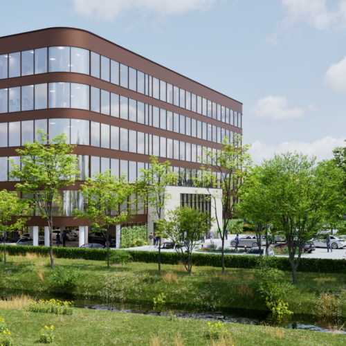 Robin hurts architect klein Olympic nieuwbouw kantoor alkmaar ring west